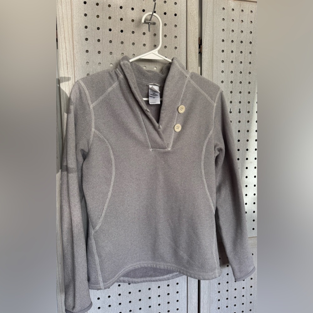 The North Face Women's Light Gray Cowl Neck Sweater